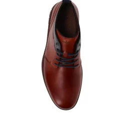 Casual Leather Shoes - Tan