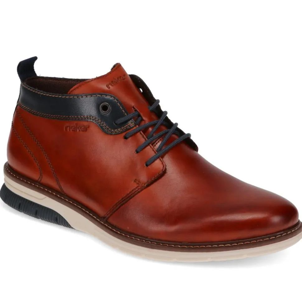 Casual Leather Shoes - Tan