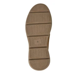 Casual Leather Slip-On Shoes - Tan