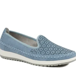 Casual Slip-On Shoes - Denim Blue