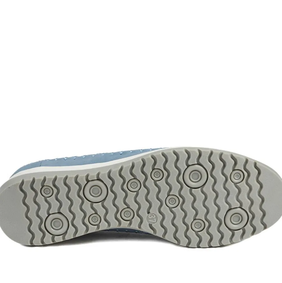 Casual Slip-On Shoes - Denim Blue