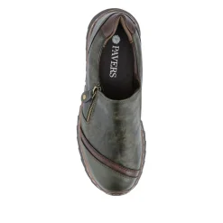 Casual Slip-On Shoes - Khaki