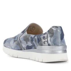 Casual Slip-On Shoes - Navy Multi
