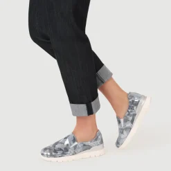 Casual Slip-On Shoes - Navy Multi