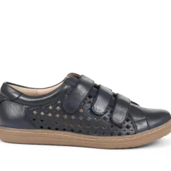 Casual Touch Fasten Shoes - Navy