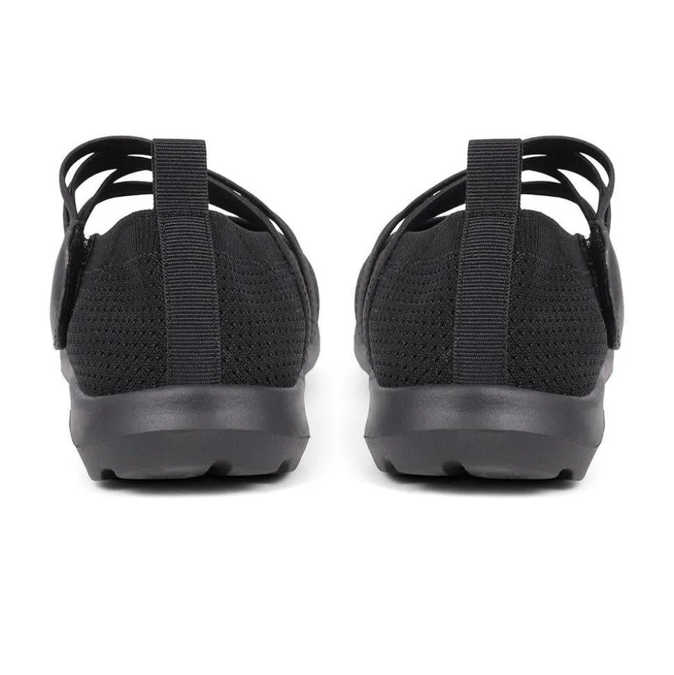 Casual Trainer Pumps - Black