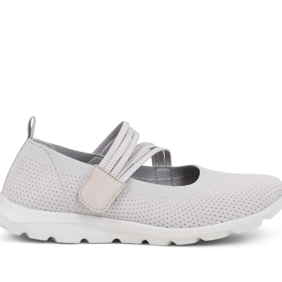 Casual Trainer Pumps - Light Grey