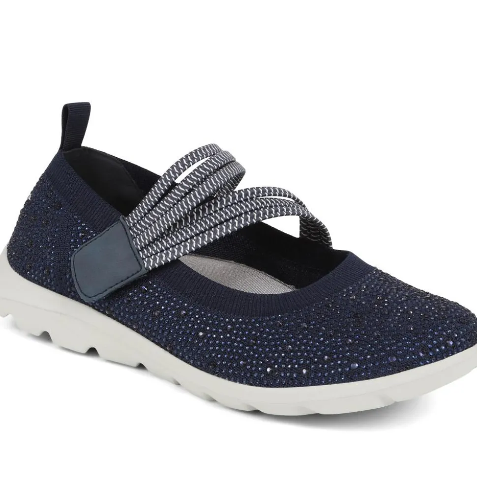 Casual Trainer Pumps - Navy