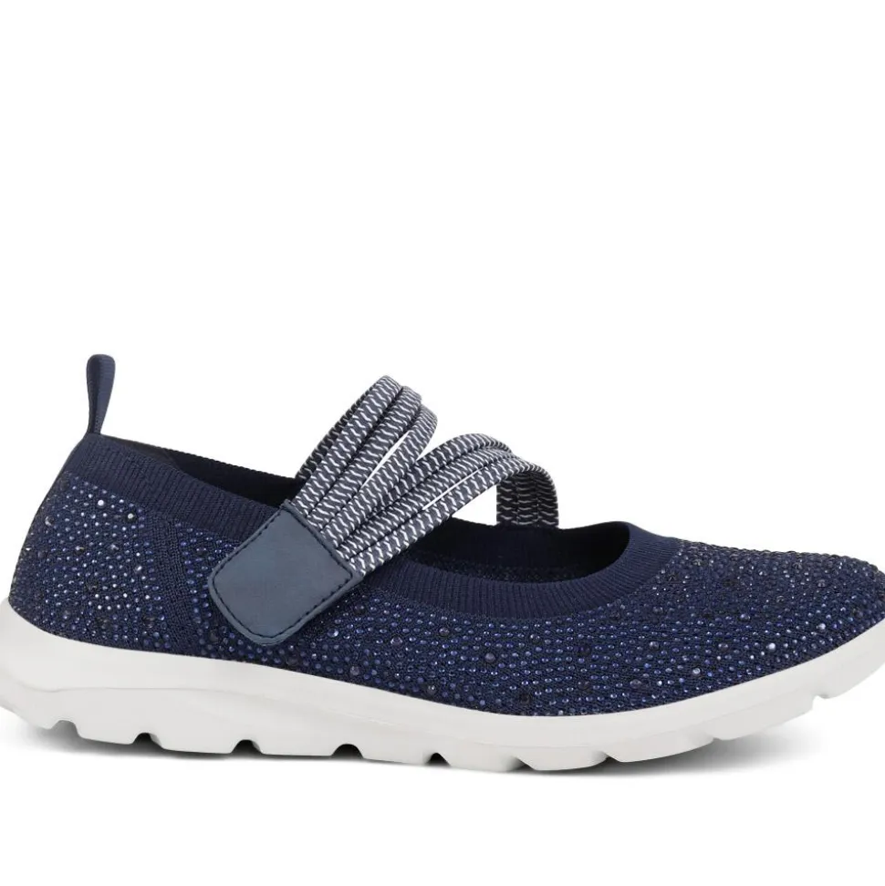 Casual Trainer Pumps - Navy