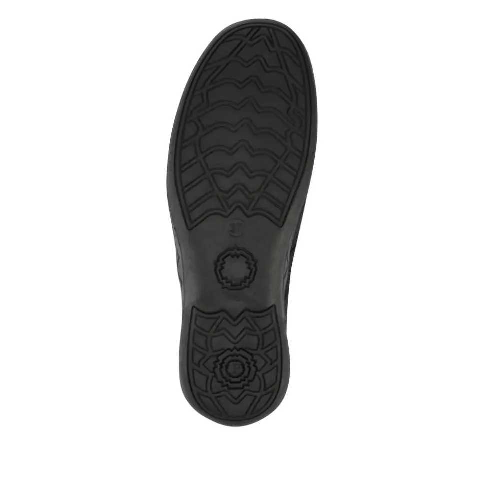 Casual Zip Up Trainers - Black