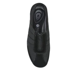 Casual Zip Up Trainers - Black