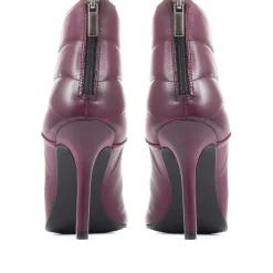 Catalina Stiletto Ankle Boots - Purple
