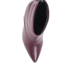 Catalina Stiletto Ankle Boots - Purple