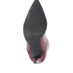 Catalina Stiletto Ankle Boots - Purple