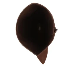 Catia Leather Long Boots - Chocolate Suede
