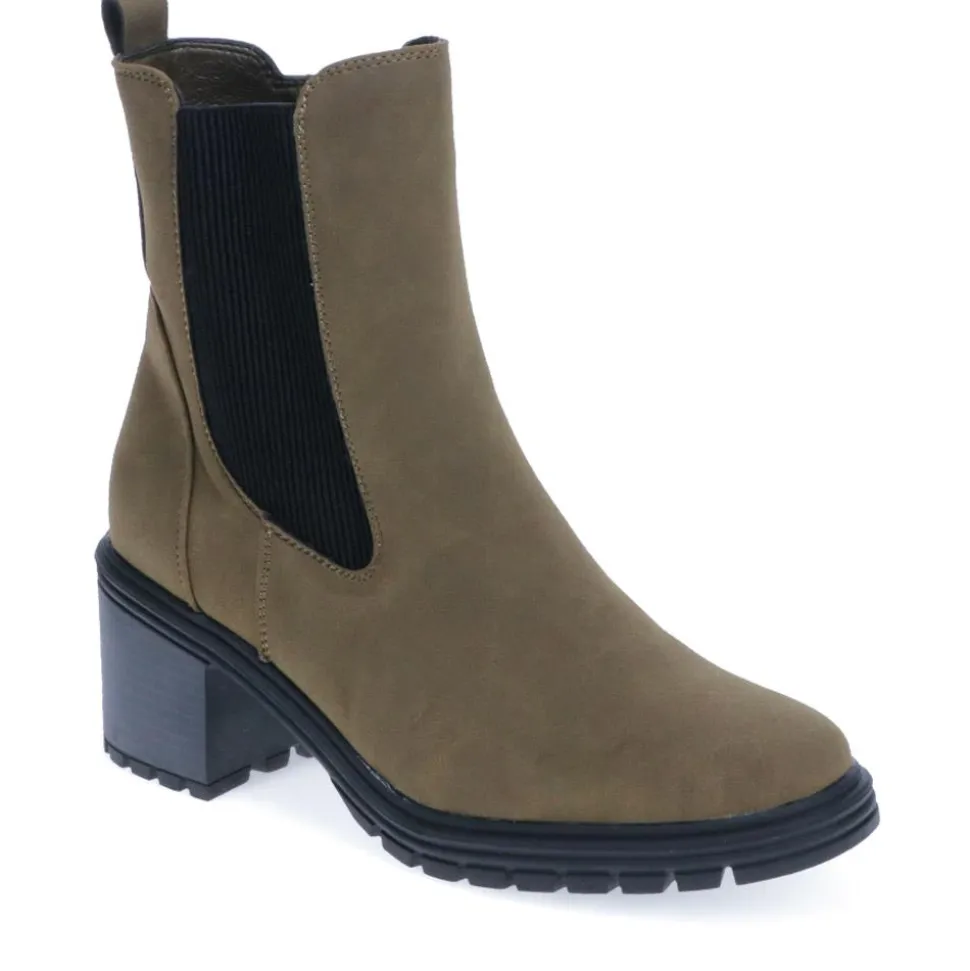 Chelsea Ankle Boots - Khaki