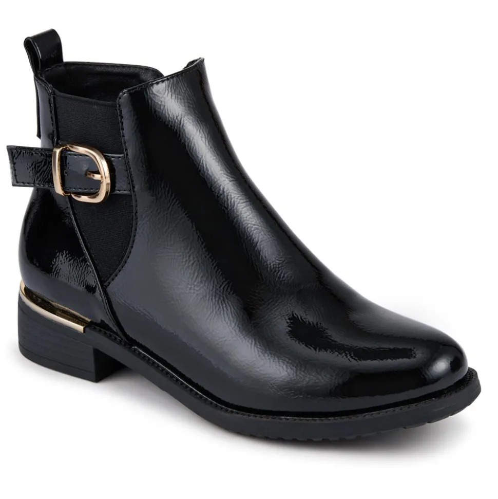 Chelsea Boots - Black Patent