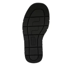 Chunky Buckle-Fasten Sandals - Black
