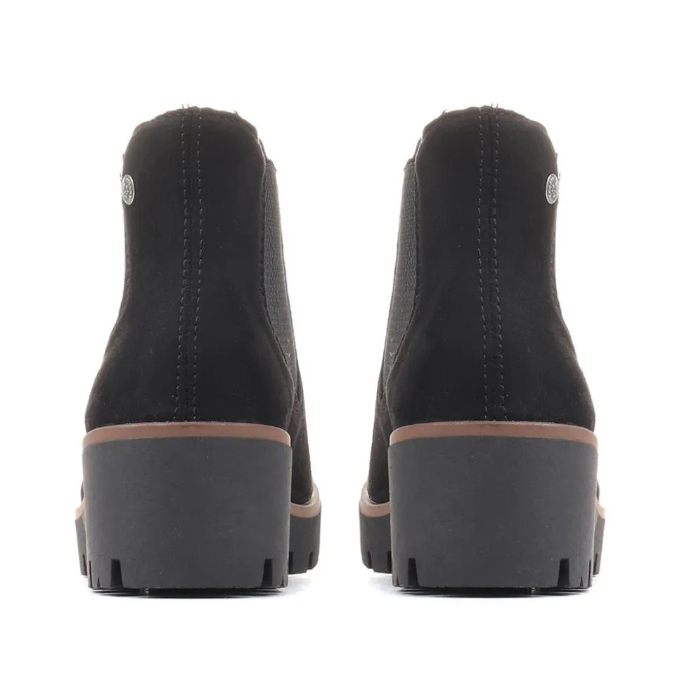 Chunky Chelsea Boots - Black