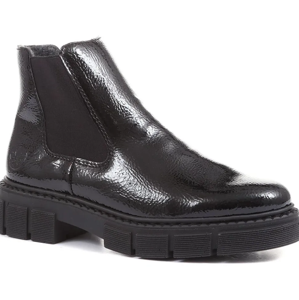 Chunky Chelsea Boots - Black
