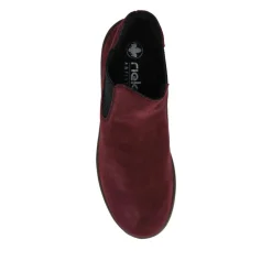 Chunky Chelsea Boots - Burgundy