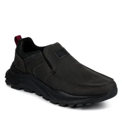 Chunky Elasticated Slip-On Shoes - Black