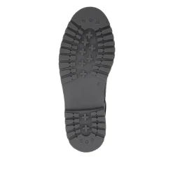 Chunky Leather Casual Lace Up Shoes - Black