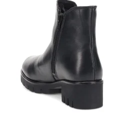 Chunky Leather Chelsea Boots - Black