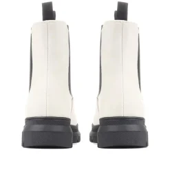 Chunky Platform Chelsea Boots - White