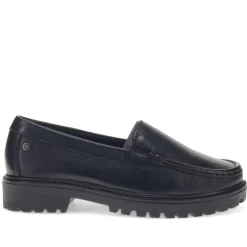 Chunky Slip-On Shoes - Black