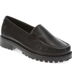 Chunky Slip-On Shoes - Black