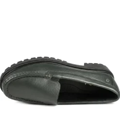 Chunky Slip-On Shoes - Green
