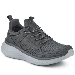 Chunky Slip-On Trainers - Charcoal