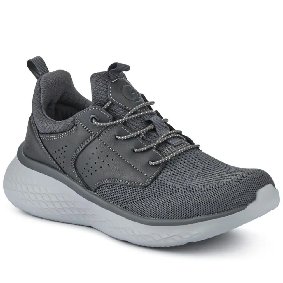 Chunky Slip-On Trainers - Charcoal