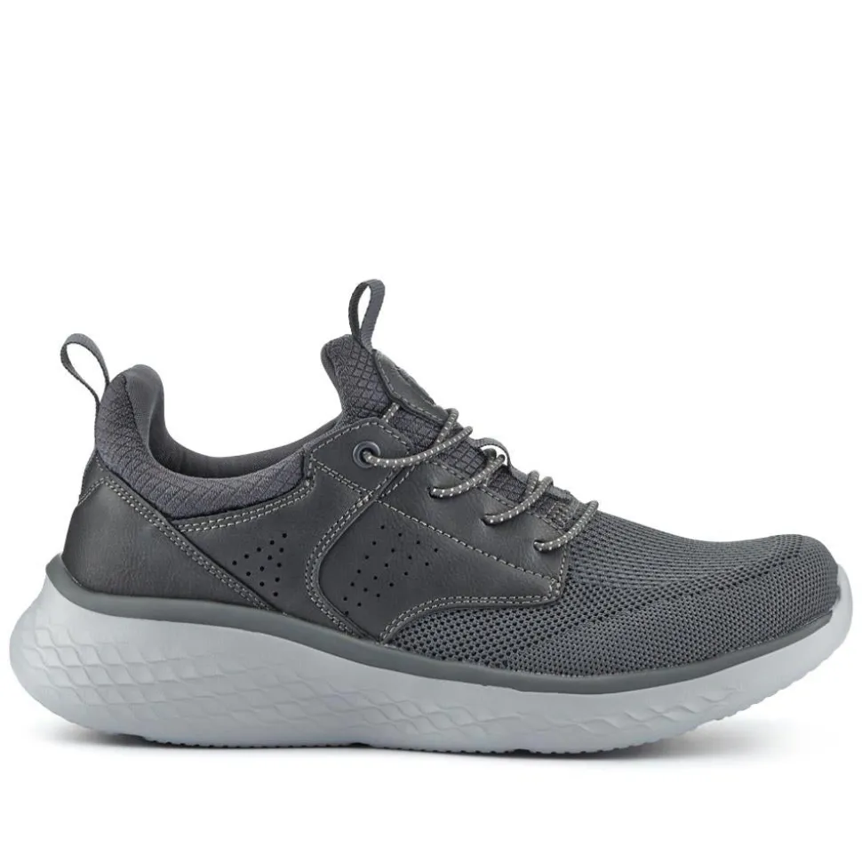 Chunky Slip-On Trainers - Charcoal