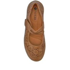 Chunky-Soled Mary Janes - Tan