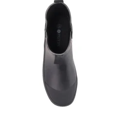 Chunky-Soled Wellington Boots - Black