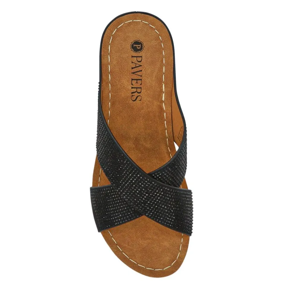 Chunky Sole Mules - Black