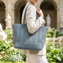 Classic Detail Tote Bag - Denim