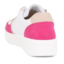 Colour Block Trainers - White Multi