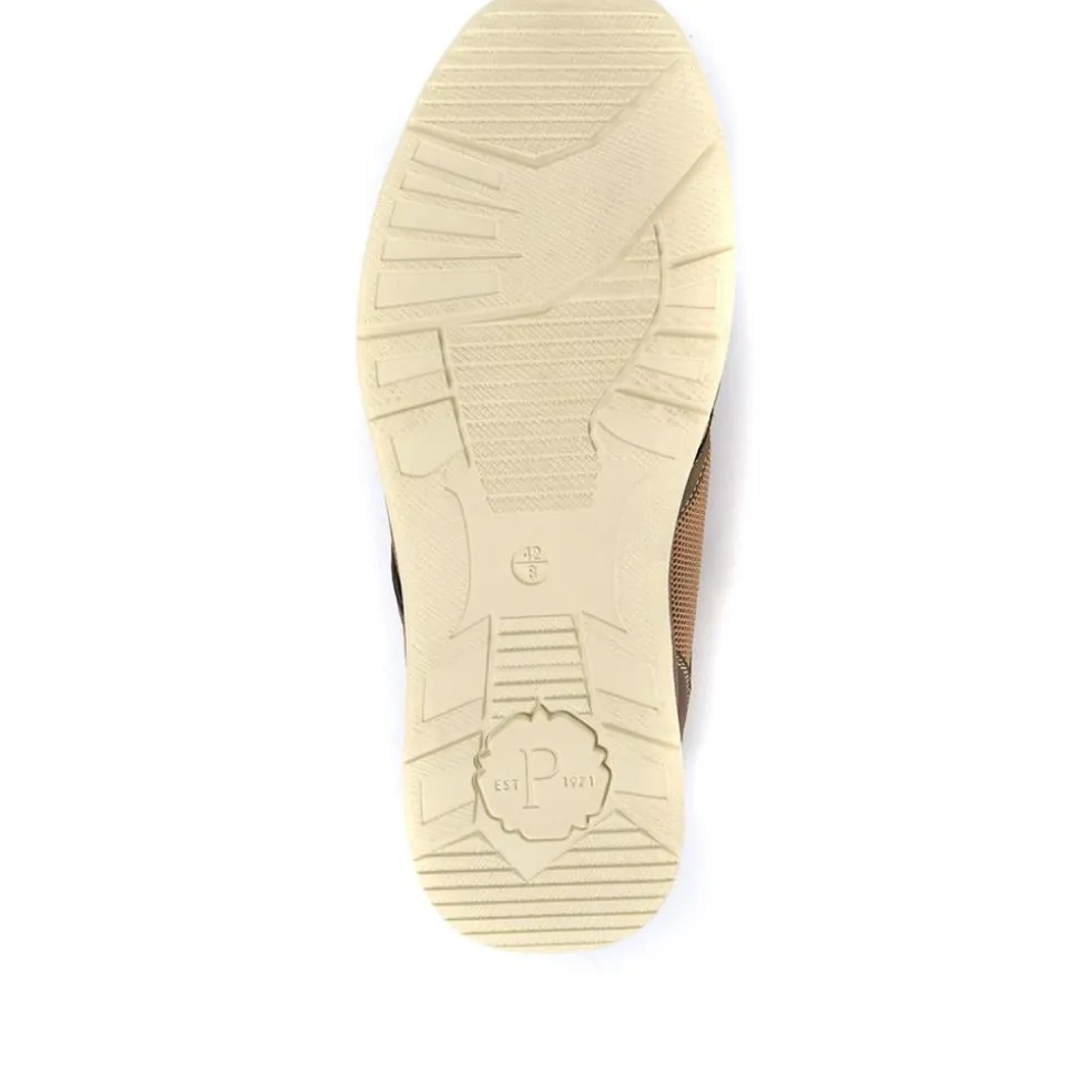 Colour Contrast Trainers - Taupe