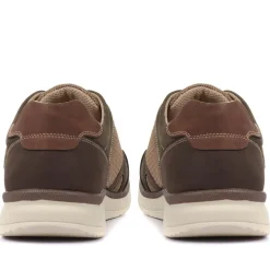 Colour Contrast Trainers - Taupe