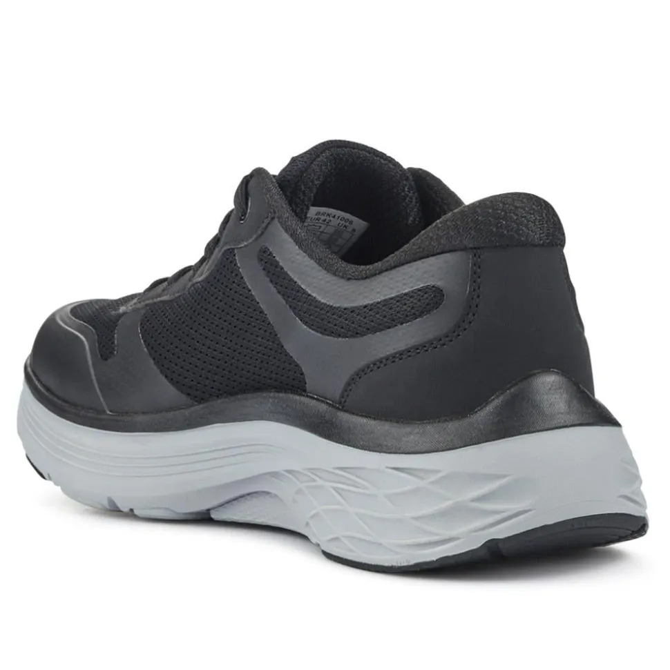 Comfortable Lace-Up Trainers - Black