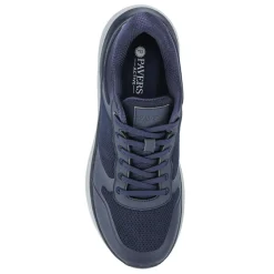 Comfortable Lace-Up Trainers - Navy