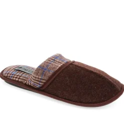 Comfortable Mule Slippers - Brown