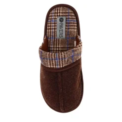 Comfortable Mule Slippers - Brown