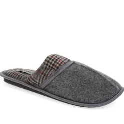 Comfortable Mule Slippers - Grey