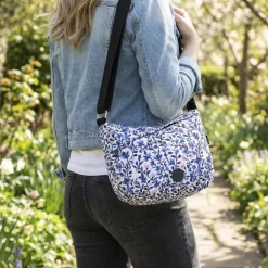 Comfort Cross Body Bag - White Floral
