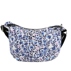 Comfort Cross Body Bag - White Floral
