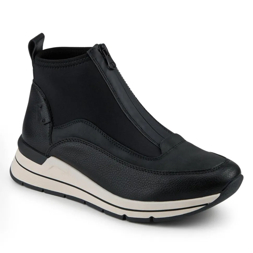 Comfort Platform Boots - Black